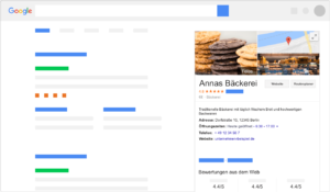 Beispiel Google MyBusiness Online Marketing